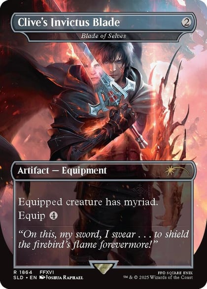 Clive's Invictus Blade - Blade of Selves, Secret Lair Drop Series 1864