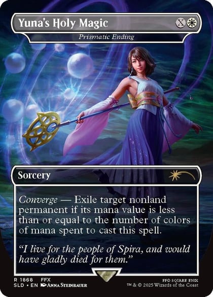 Yuna's Holy Magic - Prismatic Ending, Secret Lair Drop Series 1868