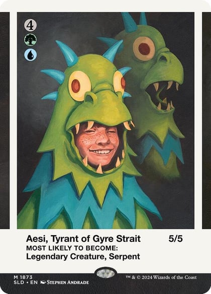 Aesi, Tyrant of Gyre Strait, Secret Lair Drop Series 1873