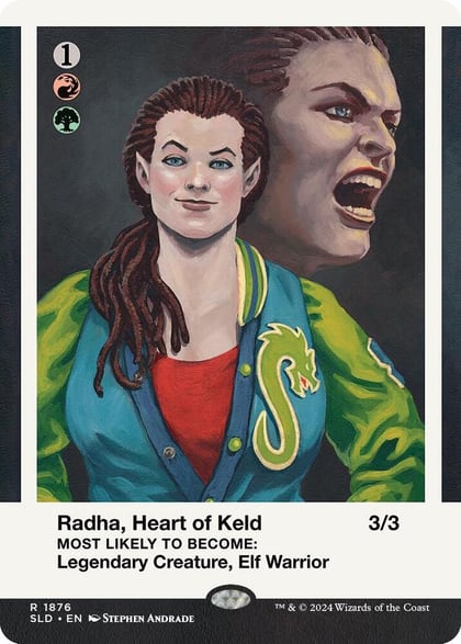 Radha, Heart of Keld, Secret Lair Drop Series 1876