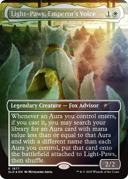 Light-Paws, Emperor's Voice (Rainbow Foil), Secret Lair Drop Series 1877