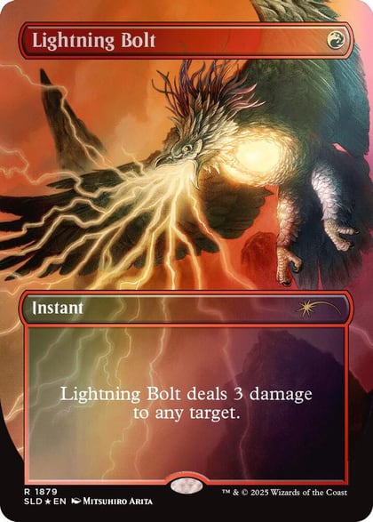 Lightning Bolt (1879) (Rainbow Foil), Secret Lair Drop Series 1879