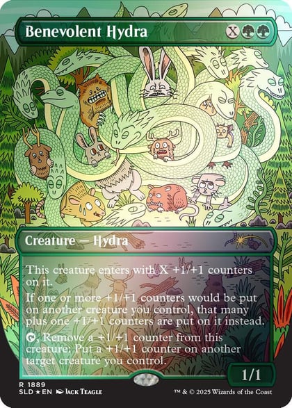 Benevolent Hydra (Rainbow Foil), Secret Lair Drop Series 1889