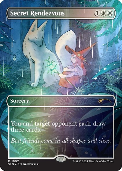 Secret Rendezvous (1892) (Rainbow Foil), Secret Lair Drop Series 1892