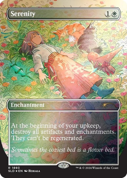 Serenity (Rainbow Foil), Secret Lair Drop Series 1893