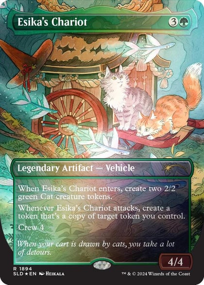 Esika's Chariot (Rainbow Foil), Secret Lair Drop Series 1894