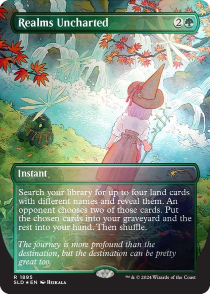 Realms Uncharted (Rainbow Foil), Secret Lair Drop Series 1895
