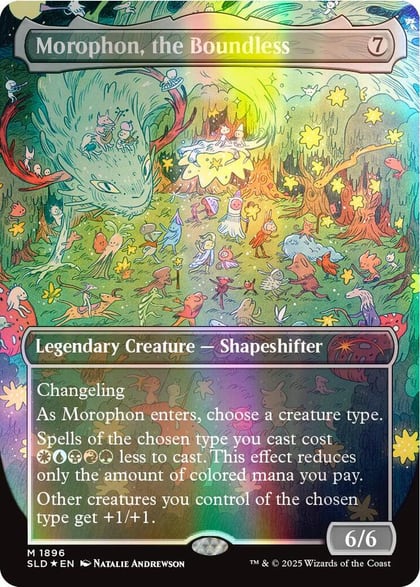 Morophon, the Boundless (Double Rainbow Foil), Secret Lair Drop Series 1896