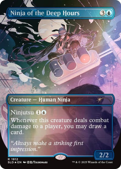 Ninja of the Deep Hours (Rainbow Foil), Secret Lair Drop Series 1912