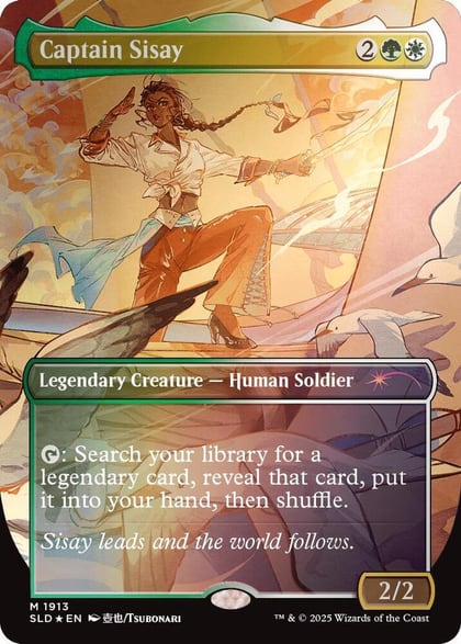 Captain Sisay (1913) (Rainbow Foil), Secret Lair Drop Series 1913