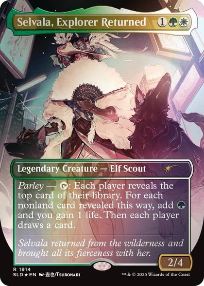Selvala, Explorer Returned (Rainbow Foil), Secret Lair Drop Series 1914