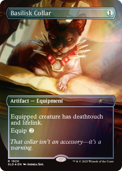 Basilisk Collar (1920) (Rainbow Foil), Secret Lair Drop Series 1920