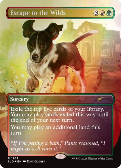 Escape to the Wilds (1921) (Rainbow Foil), Secret Lair Drop Series 1921