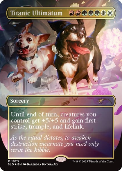 Titanic Ultimatum (1923) (Rainbow Foil), Secret Lair Drop Series 1923