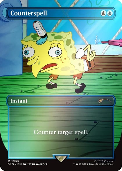 Counterspell (1933) (Rainbow Foil), Secret Lair Drop Series 1933