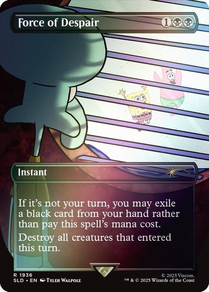 Force of Despair (Rainbow Foil), Secret Lair Drop Series 1936