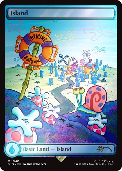 Island (1940) (Rainbow Foil), Secret Lair Drop Series 1940