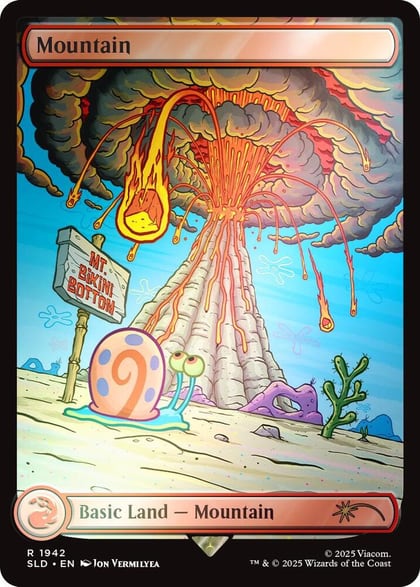Mountain (1942) (Rainbow Foil), Secret Lair Drop Series 1942