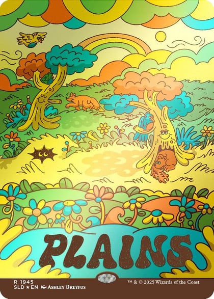 Plains (1945) (Rainbow Foil), Secret Lair Drop Series 1945