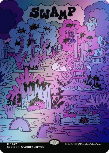 Swamp (1947) (Rainbow Foil), Secret Lair Drop Series 1947