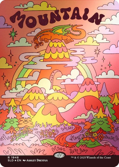 Mountain (1948) (Rainbow Foil), Secret Lair Drop Series 1948
