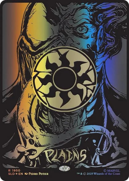 Plains (1950) (Raised Foil), Secret Lair Drop Series 1950