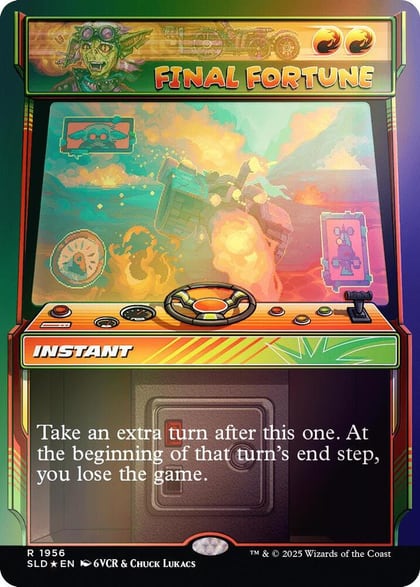 Final Fortune (Rainbow Foil), Secret Lair Drop Series 1956