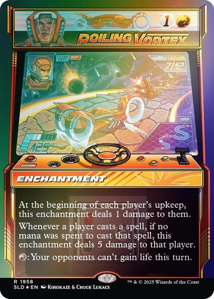 Roiling Vortex (Rainbow Foil), Secret Lair Drop Series 1958