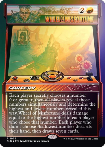 Wheel of Misfortune (1959) (Rainbow Foil), Secret Lair Drop Series 1959
