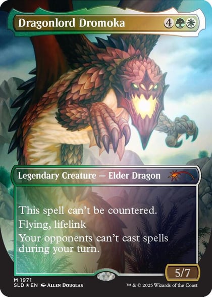 Dragonlord Dromoka (Rainbow Foil), Secret Lair Drop Series 1971