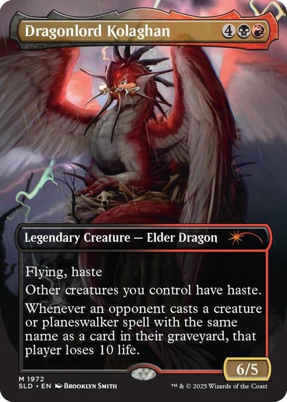 Dragonlord Kolaghan (1972), Secret Lair Drop Series 1972