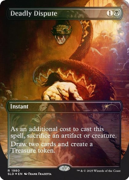 Deadly Dispute (1980) (Rainbow Foil), Secret Lair Drop Series 1980