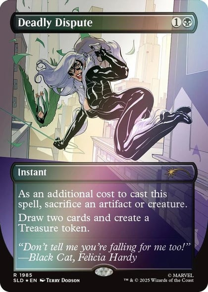 Deadly Dispute (1985) (Rainbow Foil), Secret Lair Drop Series 1985