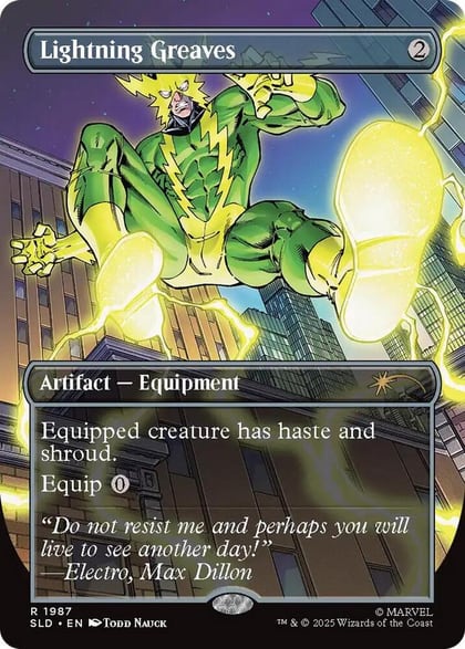 Lightning Greaves (1987), Secret Lair Drop Series 1987
