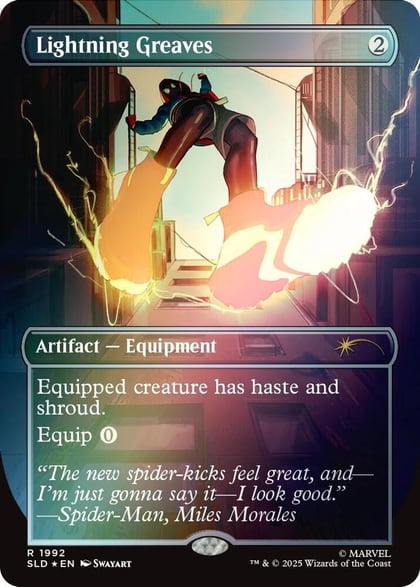 Lightning Greaves (1992) (Rainbow Foil), Secret Lair Drop Series 1992