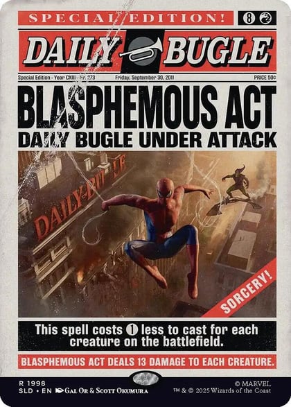 Blasphemous Act (1998), Secret Lair Drop Series 1998