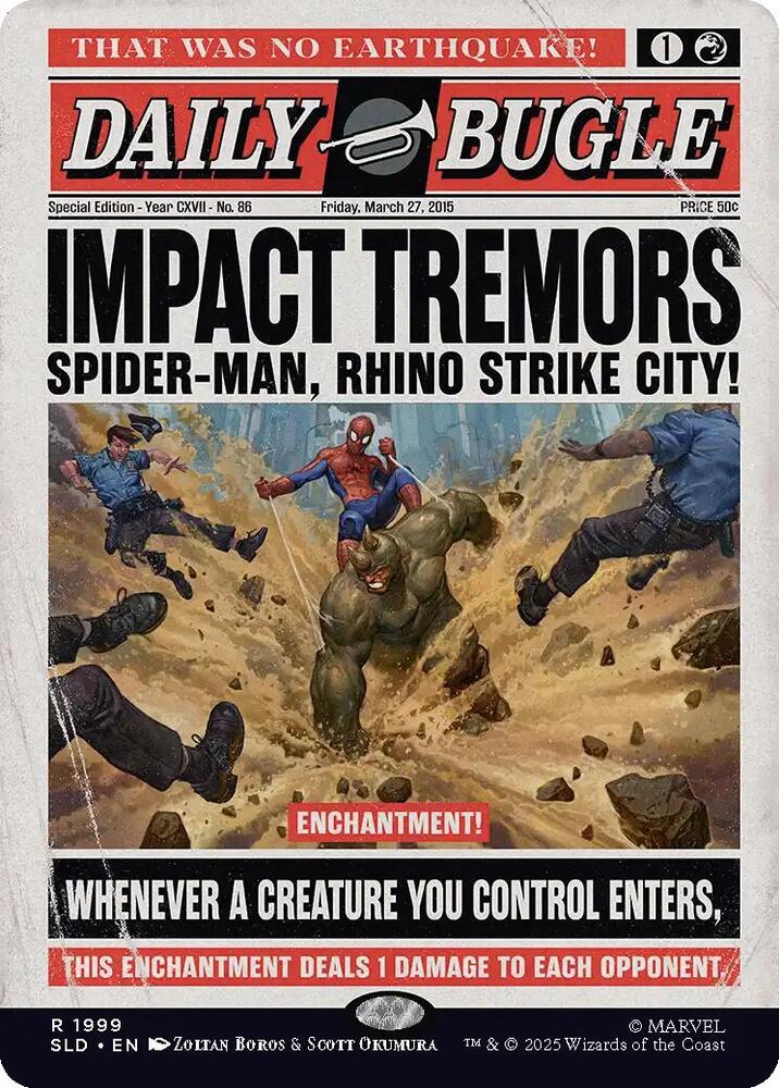 Impact Tremors (1999), Secret Lair Drop Series 1999