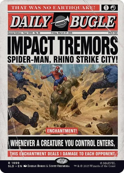 Impact Tremors (1999), Secret Lair Drop Series 1999