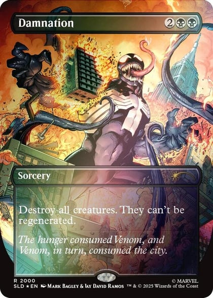 Damnation (2000) (Rainbow Foil), Secret Lair Drop Series 2000