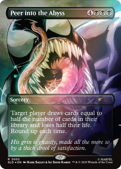 Peer into the Abyss (2002) (Rainbow Foil), Secret Lair Drop Series 2002