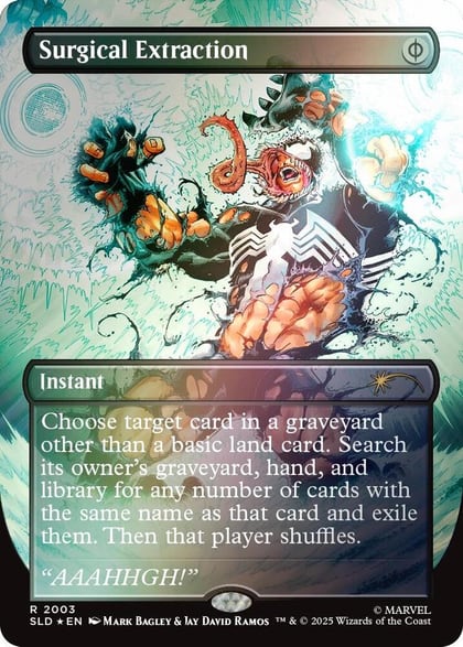 Surgical Extraction (2003) (Rainbow Foil), Secret Lair Drop Series 2003