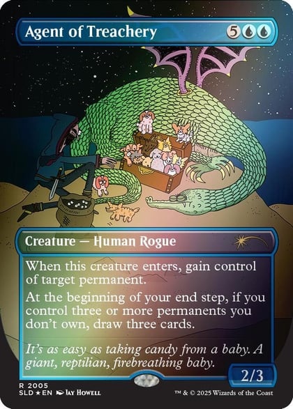 Agent of Treachery (Rainbow Foil), Secret Lair Drop Series 2005