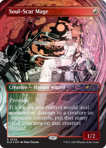Soul-Scar Mage (2039) (Rainbow Foil), Secret Lair Drop Series 2039