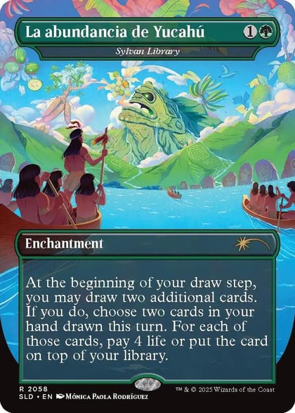 La abundancia de Yucahú - Sylvan Library, Secret Lair Drop Series 2058