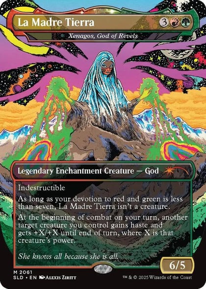 La Madre Tierra - Xenagos, God of Revels, Secret Lair Drop Series 2061