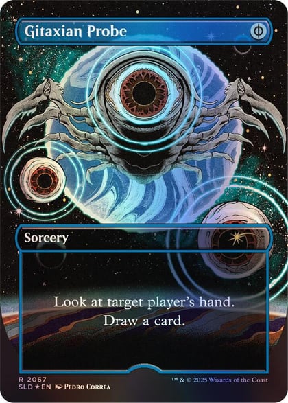 Gitaxian Probe (2067) (Rainbow Foil), Secret Lair Drop Series 2067