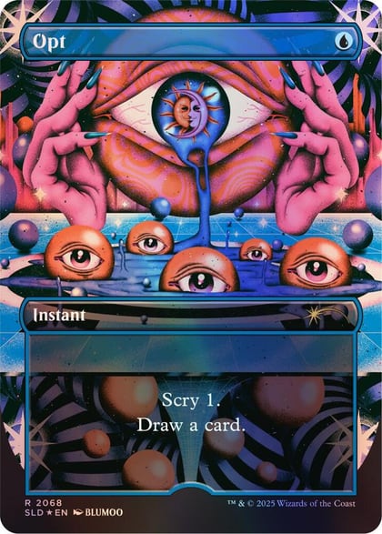 Opt (2068) (Rainbow Foil), Secret Lair Drop Series 2068