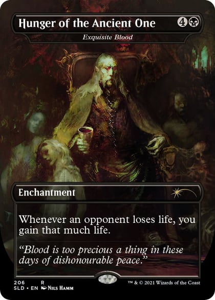 Hunger of the Ancient One - Exquisite Blood, Secret Lair Drop Series 206