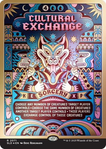 Cultural Exchange (Rainbow Foil), Secret Lair Drop Series 2071