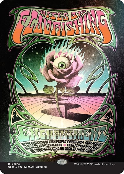 Rites of Flourishing (2074) (Rainbow Foil), Secret Lair Drop Series 2074